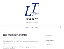 Tablet Screenshot of levi-tabti.com